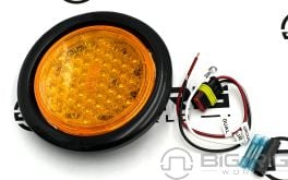 Super 44 Yellow LED Strobe Light - Kit 44101Y - Truck Lite