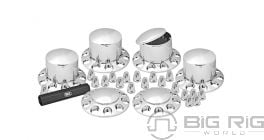 Front & Rear Hub Cover Kit THUB-C1 - Trux Accessories