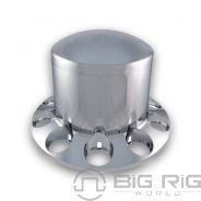 Chrome ABS Plastic Rear Axle Cover With Removable Hub Cap THUB-RPN - Trux Accessories