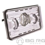 LED Projector Headlight 4 x 6 - High Beam TLED-H7 - Trux Accessories