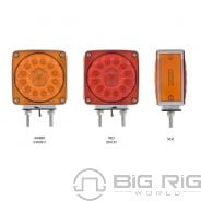 Amber / Red Turn Signal & Marker, Super Diode LED Double Face Fender Light - Driver Side TLED-SDFL3 - TLED-SDFL3 - Trux Accessories