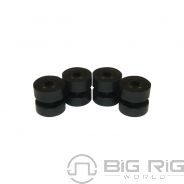 Polyurethane Exhaust Bracket Bushing - Black (4 Pack) - TP-2010 - Trux Accessories