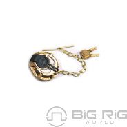 Brass Locking Fuel Cap 600196-6 - 600196-6 - Velvac
