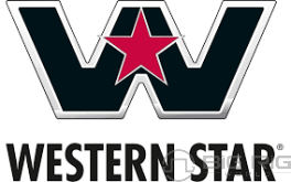 Button - Horn, Electric, WST Logo, Black HB10WST - Western Star