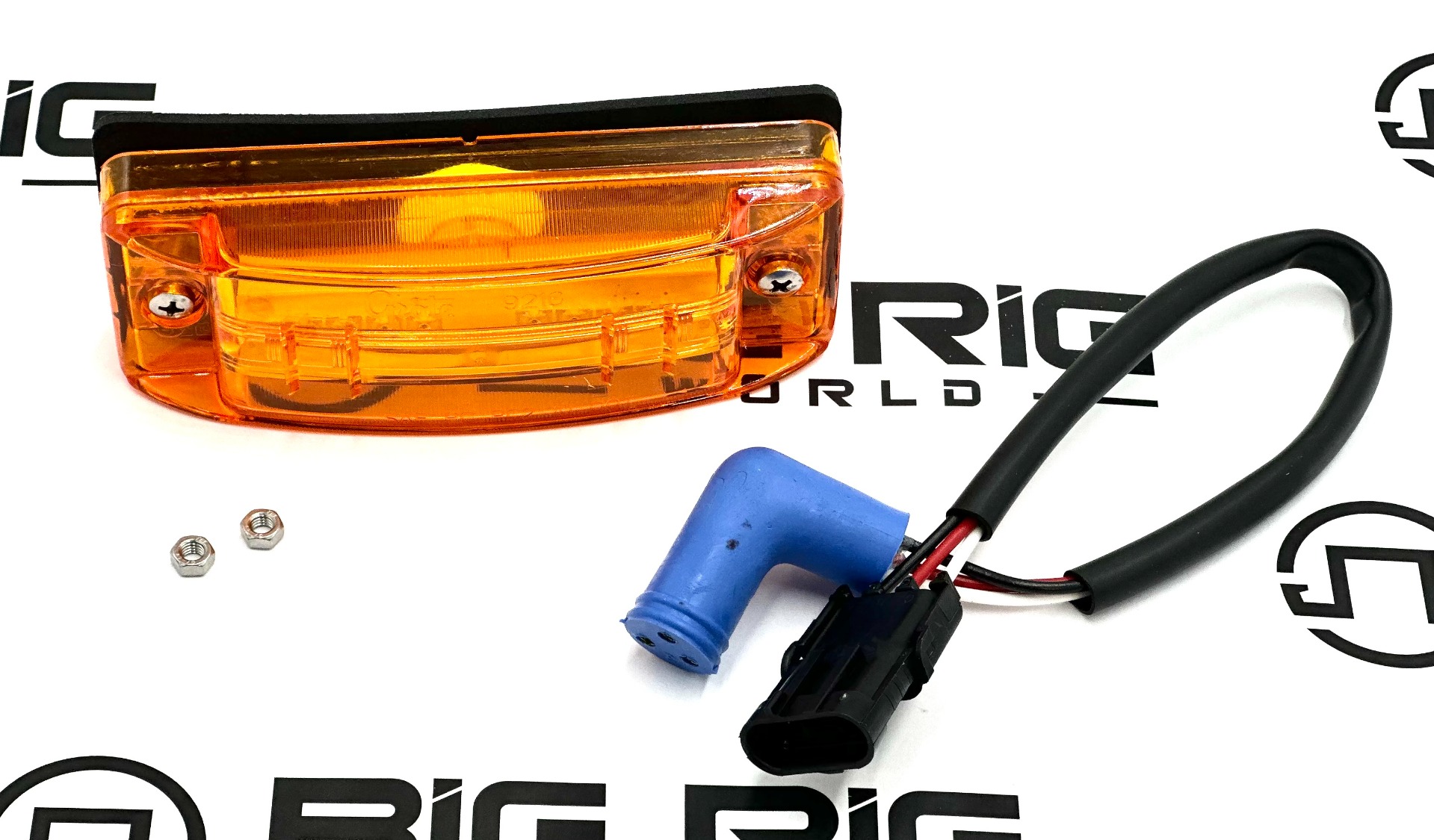 5x Amber Beehive 16-LED Side Marker Lights – Clear Lens, 12V, For Trucks & Trailers, All Star