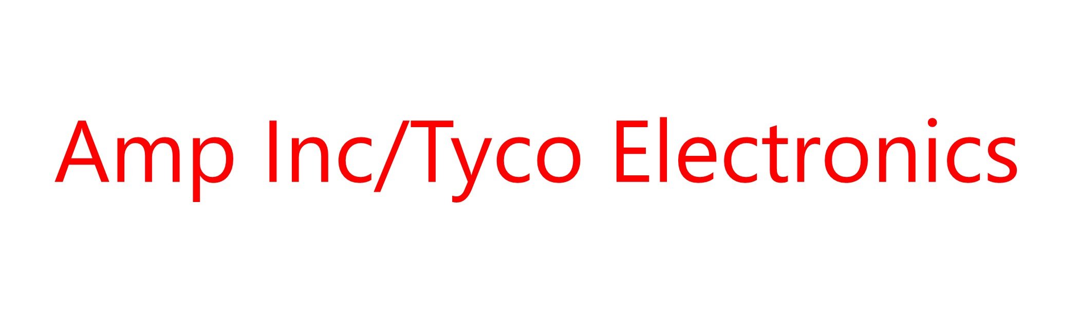 Amp Inc/Tyco Electronics